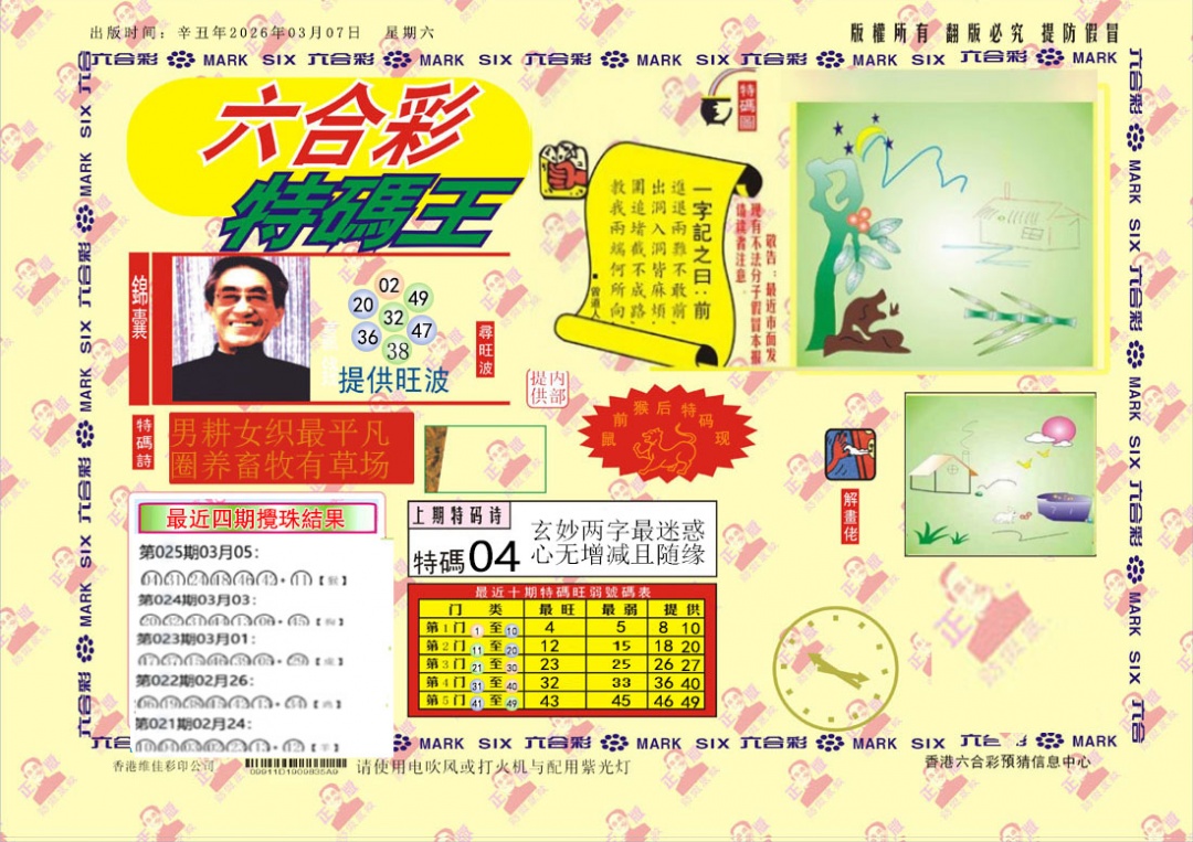 026期特码王[图]