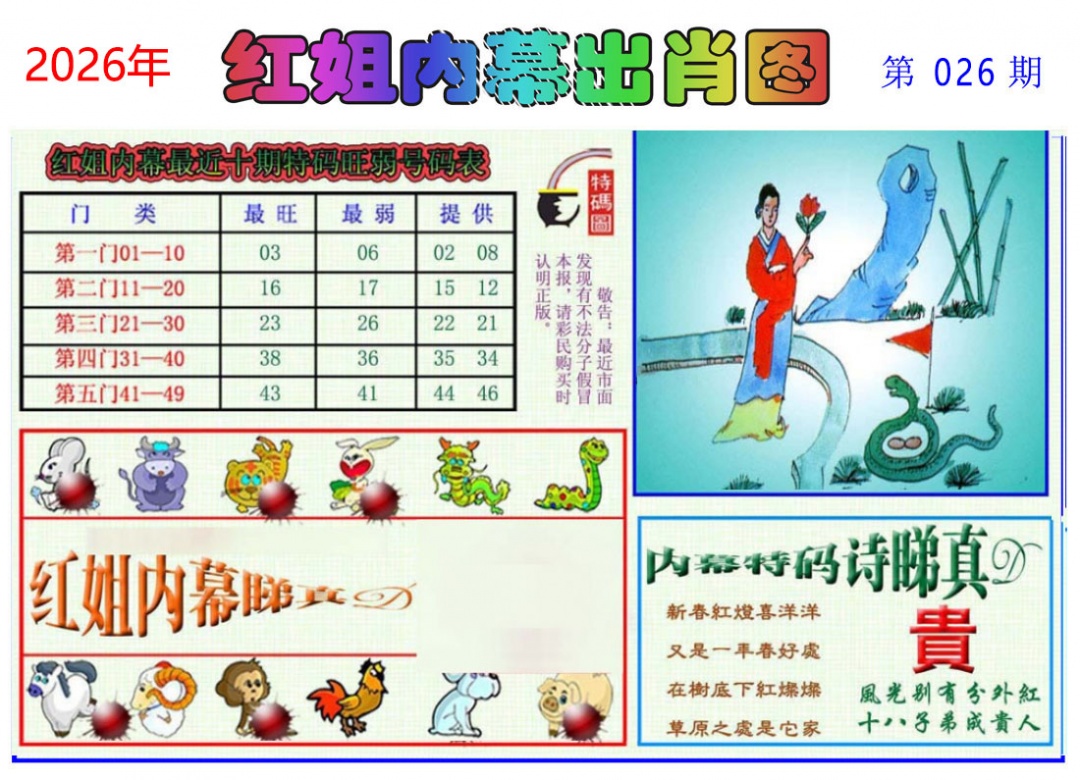 026期红姐内幕出肖[图]